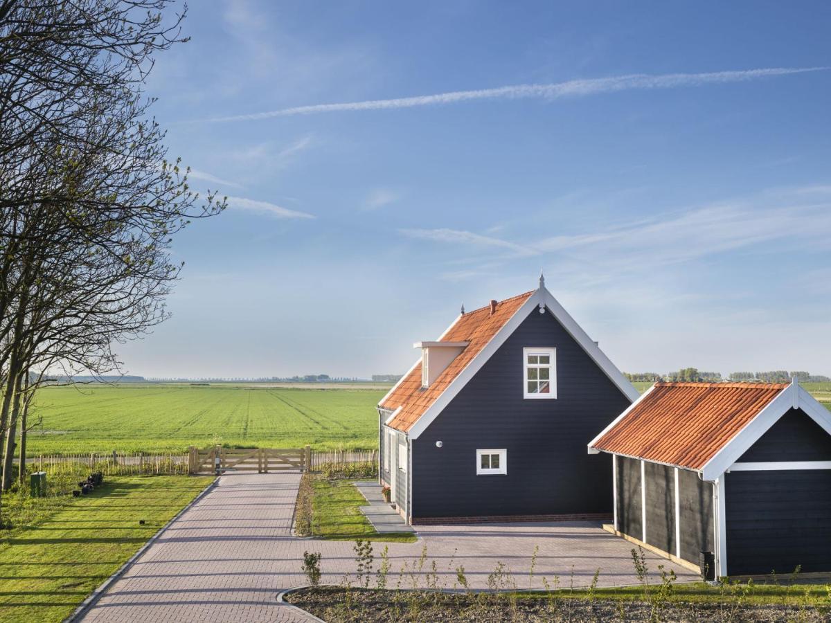 Rustic Holiday Home In Wissenkerke With Garden 外观 照片